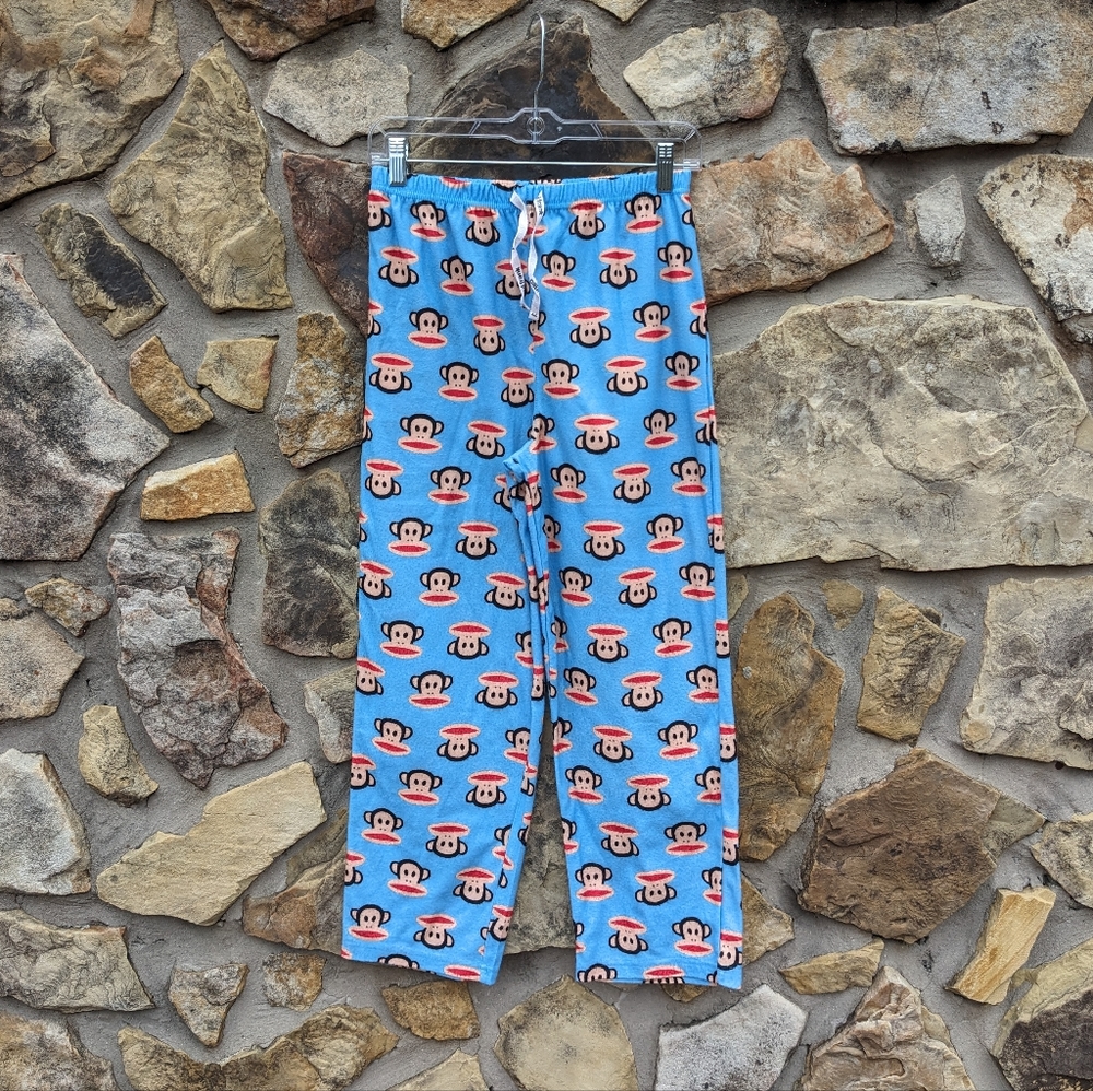 Kids Vintage Paul Frank Pajama Pants Sz M 10/12